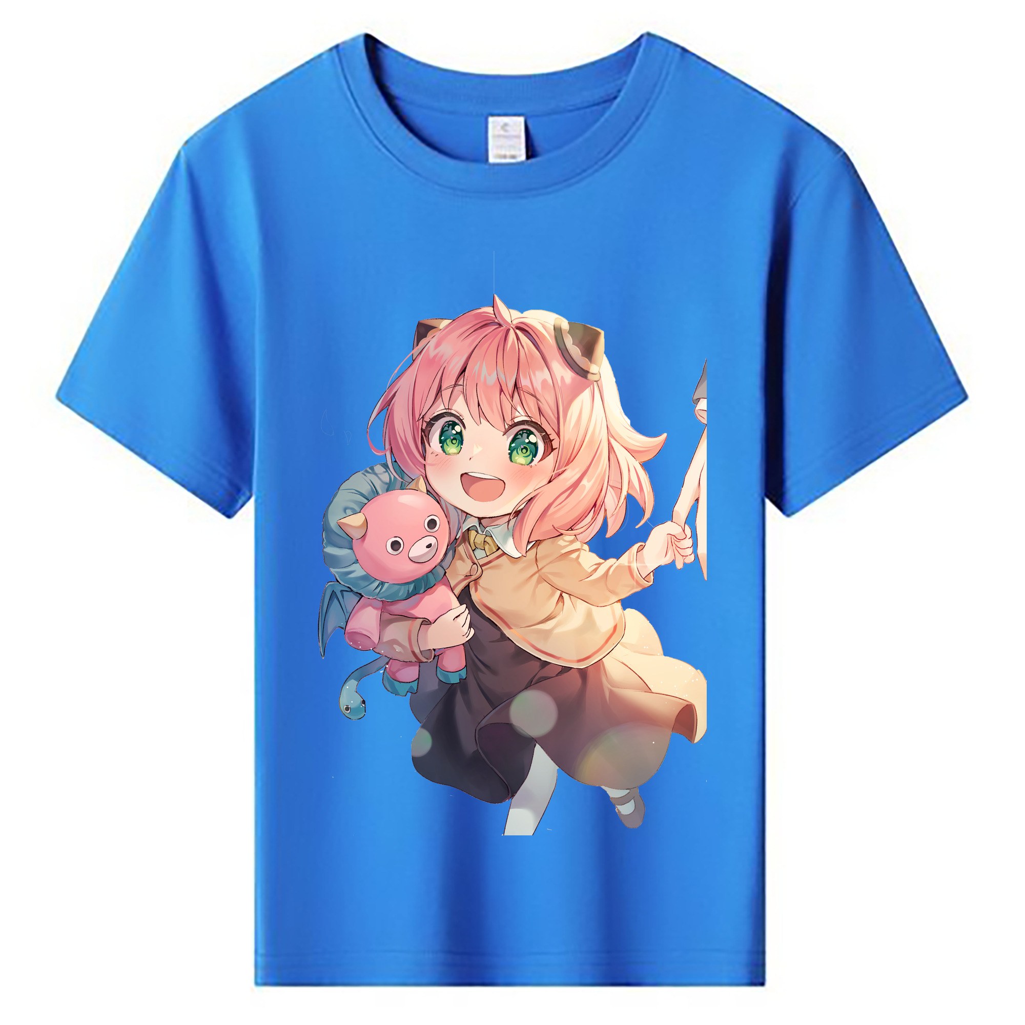 （画像用） SPY×FAMILY间谍家家酒 綿100％キッズTシャツ（フロントプリント）